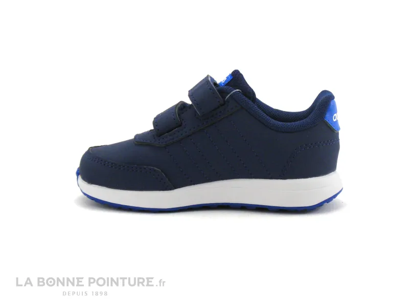 Achat chaussures Adidas Bébé Basket, vente Adidas VS Switch 2 EG5139 Bleu fonce - Basket velcro BEBE