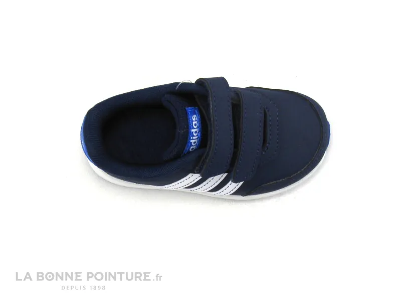 Achat chaussures Adidas Bébé Basket, vente Adidas VS Switch 2 EG5139 Bleu fonce - Basket velcro BEBE