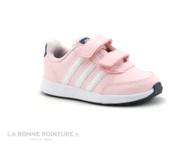 Achat chaussures Adidas Bébé Basket, vente Adidas VS Switch 2 rose - EG1591 - Basket velcro fille