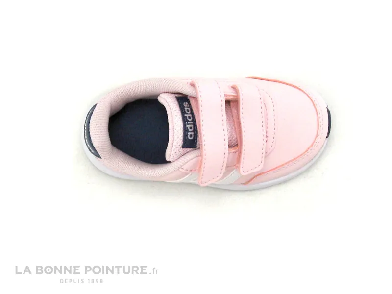 Achat chaussures Adidas Bébé Basket, vente Adidas VS Switch 2 rose - EG1591 - Basket velcro fille