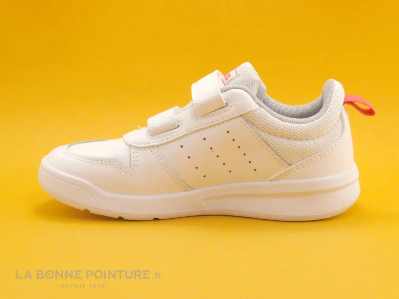 Achat chaussures Adidas Enfant Basket, vente Adidas TENSAURUS C Blanc Rose - Basket velcro Fille