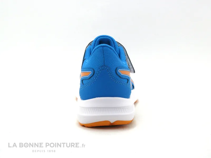 Achat chaussures Asics Enfant Basket, vente Asics JOLT 4 PS 1014A299 400 Island Blue - Sun peach - Basket bleue