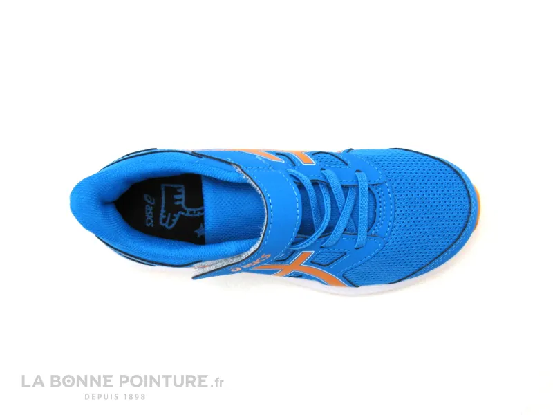 Achat chaussures Asics Enfant Basket, vente Asics JOLT 4 PS 1014A299 400 Island Blue - Sun peach - Basket bleue