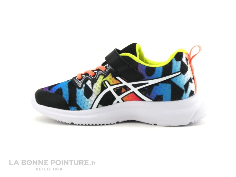 Achat chaussures Asics Enfant Basket, vente Asics SOULYTE Black Sun Coral 1014A098 - Basket Enfant