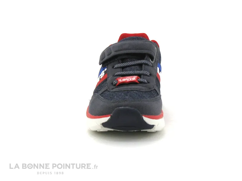 Achat chaussures Levi's Enfant Basket, vente Levis OREGON velcro blue denim - Basket GARCON