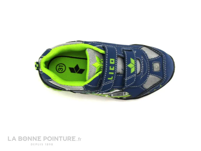 Achat chaussures LICO Enfant Basket, vente Lico 300143 Monster Truck V Blink marine Lemon - Basket led