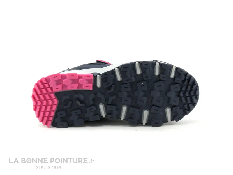 Achat chaussures LICO Enfant Basket, vente Lico ALLEN VS Basket fille bleu marine et rose