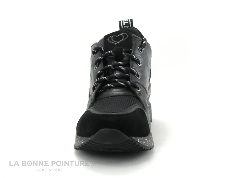 Achat chaussures MamZelle Femme Basket, vente MamZelle VRILLE Compo conda noir - Basket compensee