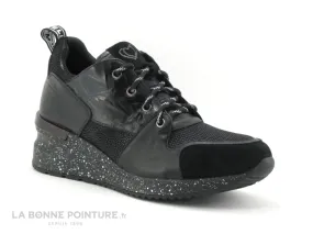 Achat chaussures MamZelle Femme Basket, vente MamZelle VRILLE Compo conda noir - Basket compensee