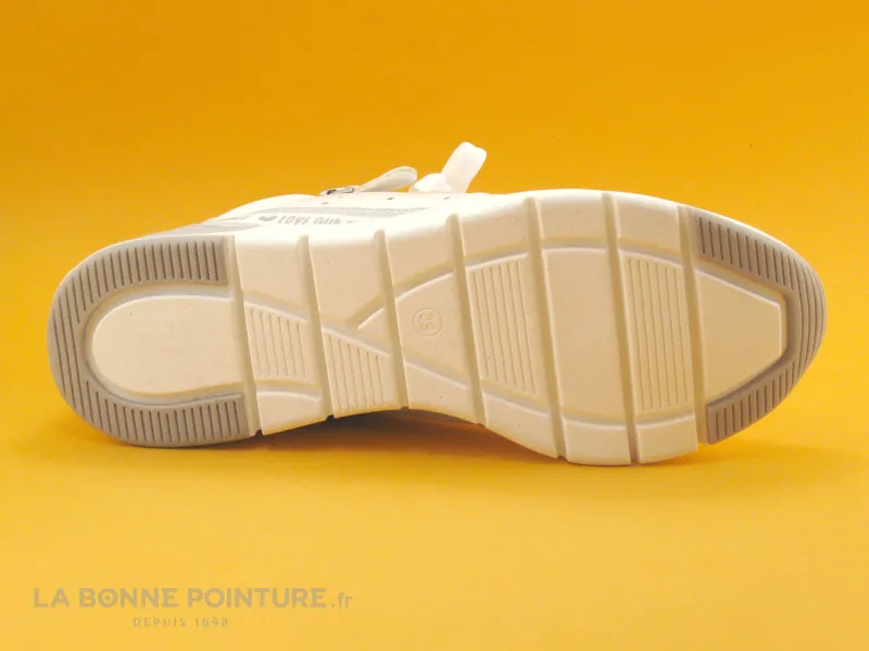 Achat chaussures Marco Tozzi Femme Basket, vente Marco Tozzi - 2-23723-24 - Basket Love our Planet - White comb