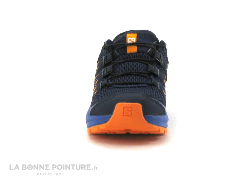 Achat chaussures Salomon Enfant Basket, vente Salomon XA PRO 3DJ Bleu marine Orange - Basket rando enfant