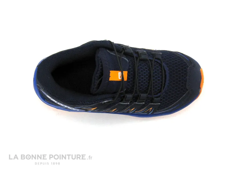 Achat chaussures Salomon Enfant Basket, vente Salomon XA PRO 3DJ Bleu marine Orange - Basket rando enfant