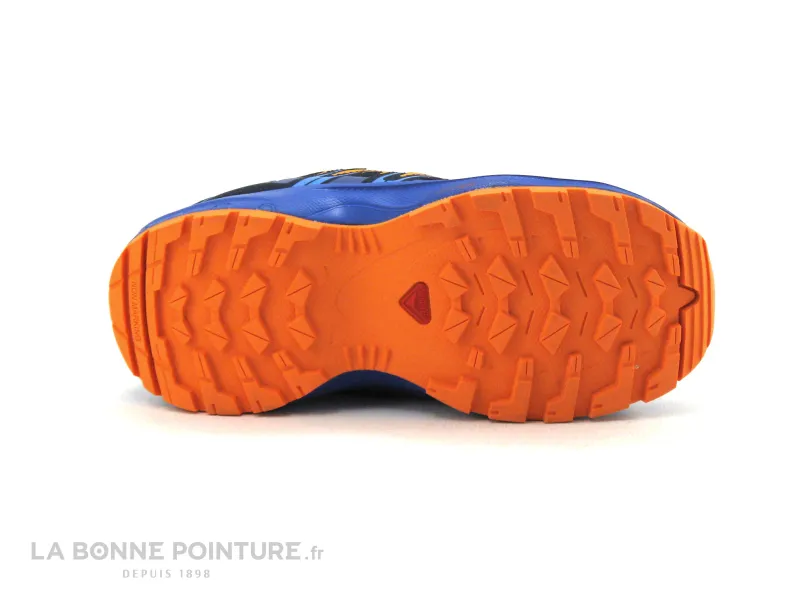 Achat chaussures Salomon Enfant Basket, vente Salomon XA PRO 3DJ Bleu marine Orange - Basket rando enfant