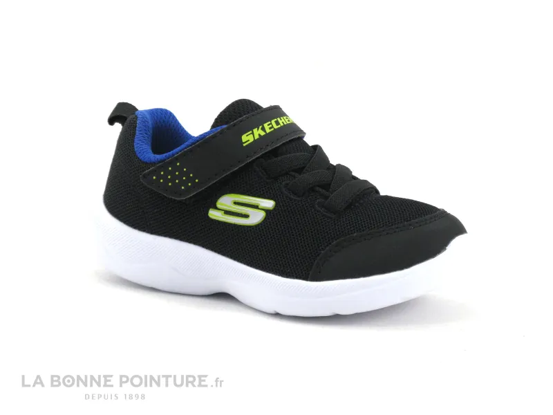 Achat chaussures Skechers Bébé Basket, vente Skechers Skech-Stepz 2-0 Mini Wanderer - Basket noire enfant velcro