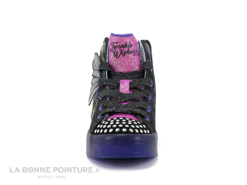 Achat chaussures Skechers Enfant Basket, vente Skechers 314350L TWI-LITES 2-0 Twinkle wishes - Papillon - Basket Fille