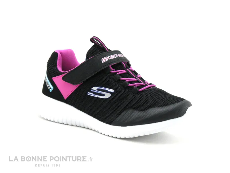 Achat chaussures Skechers Enfant Basket, vente Skechers RAINY RUNNER 81533 Black Hot pink - Basket fille