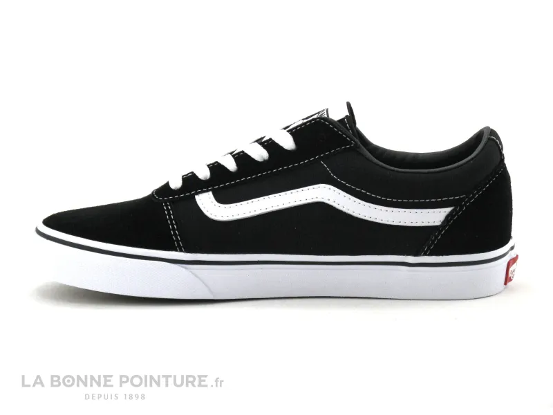 Achat chaussures Vans Junior Basket ville, vente Vans WARD Black - White - VN0A38J9IJU1 - Basket noire