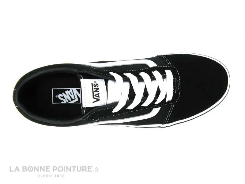 Achat chaussures Vans Junior Basket ville, vente Vans WARD Black - White - VN0A38J9IJU1 - Basket noire