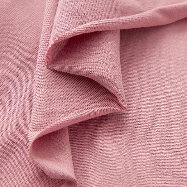 Bambou Jersey viscose Uni – vieux rose