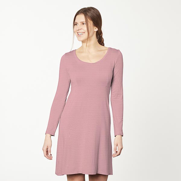 Bambou Jersey viscose Uni – vieux rose