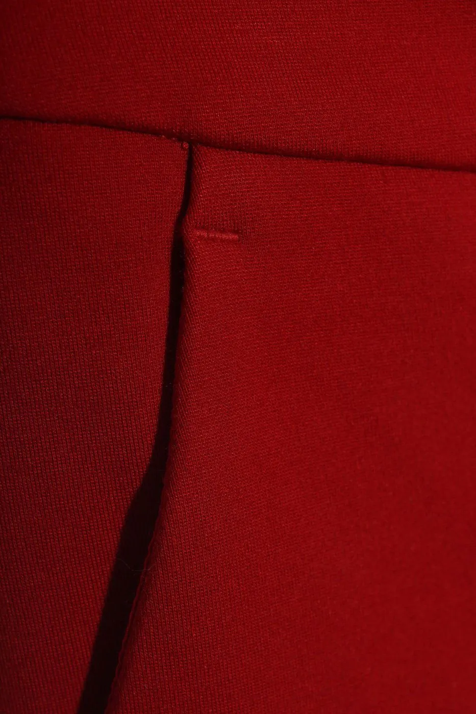 Boden Pantalon en jersey rouge style décontracté