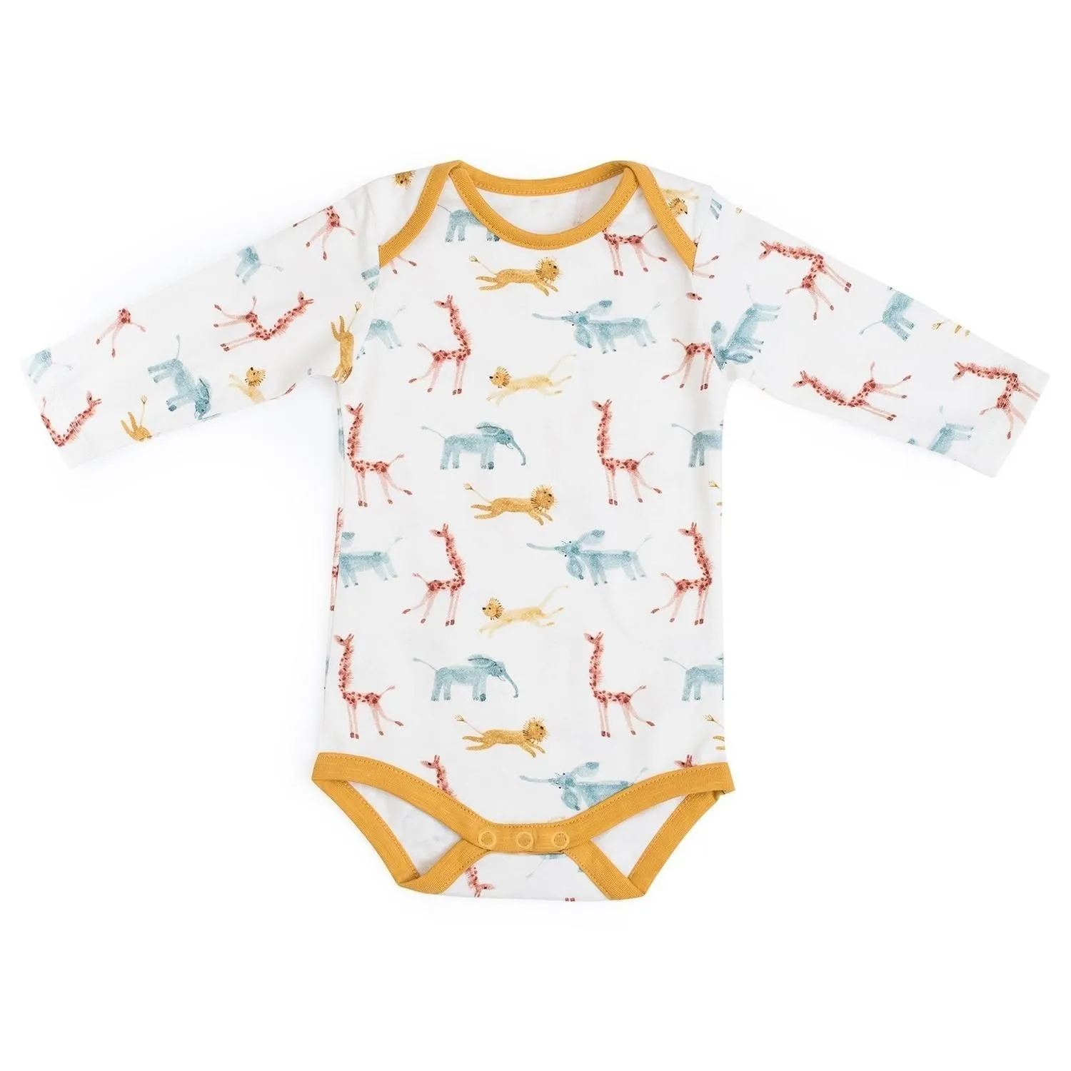 Body jersey crème Bergamote - 6m - Sous mon Baobab