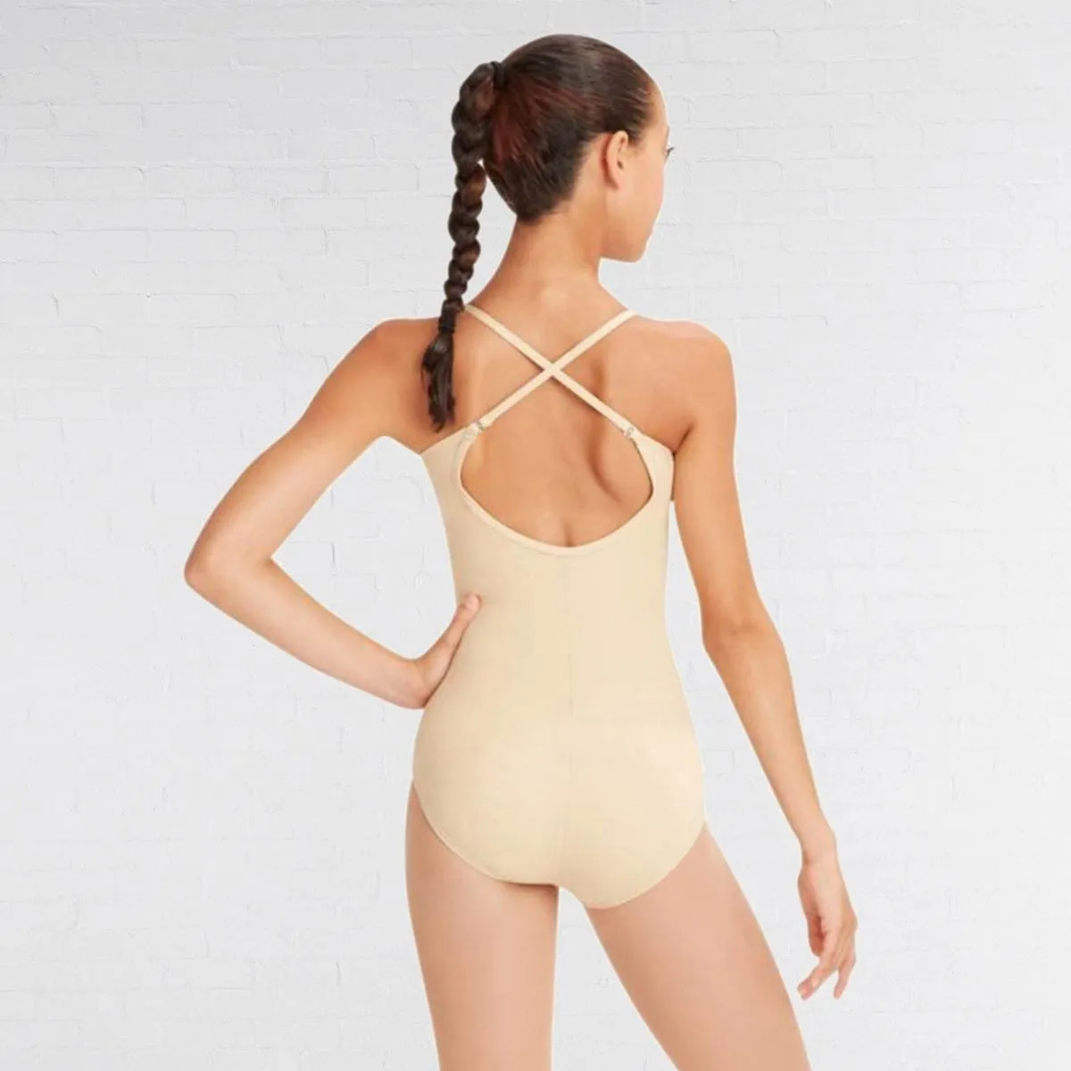 Capezio Team Basics Camisole Justaucorps avec Bretelles Réglables