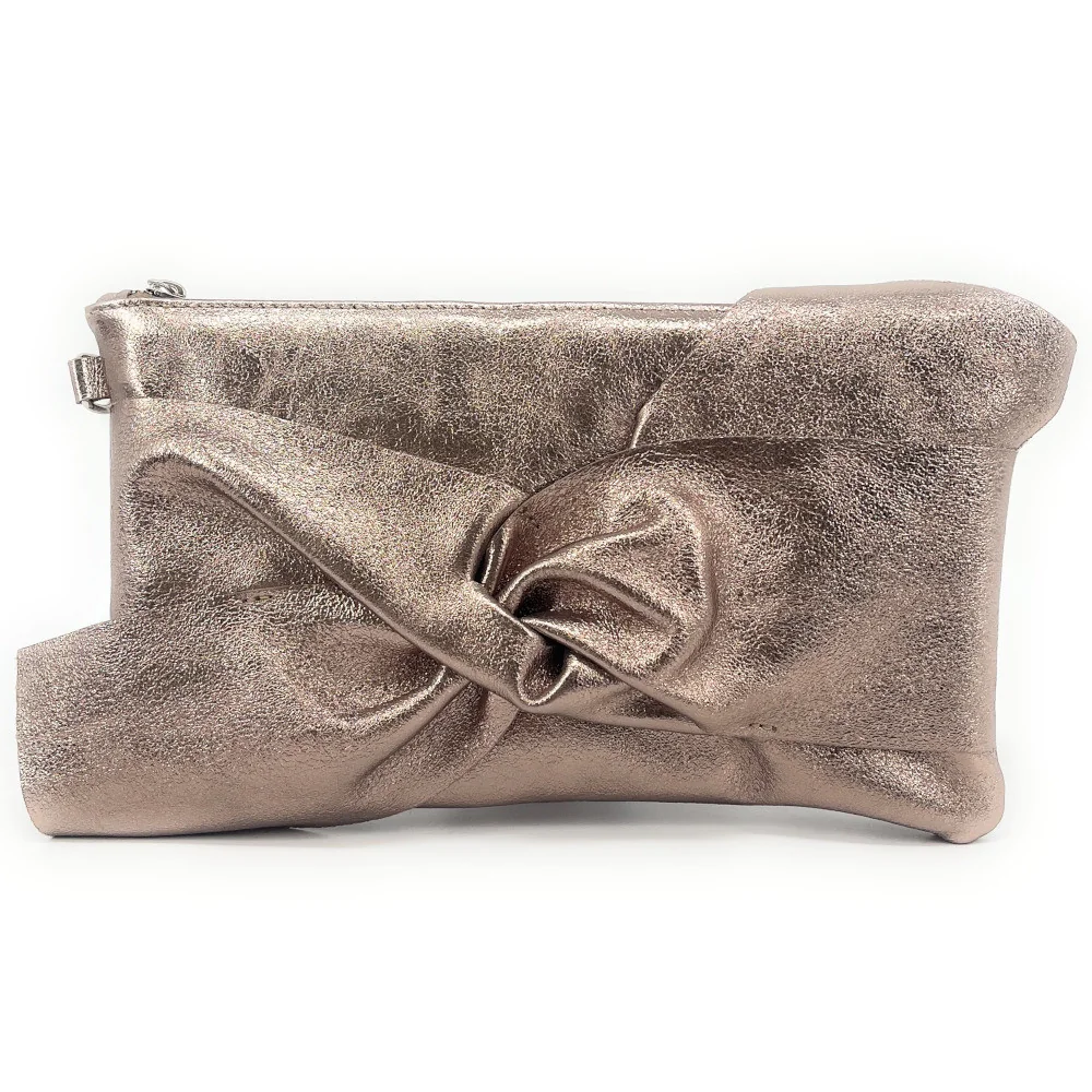 Collection femme | Sac pochette en cuir irisé SHERAZADE