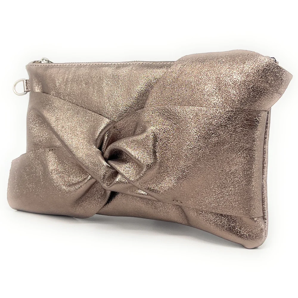 Collection femme | Sac pochette en cuir irisé SHERAZADE