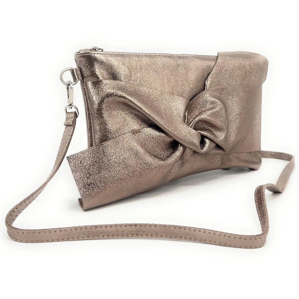 Collection femme | Sac pochette en cuir irisé SHERAZADE