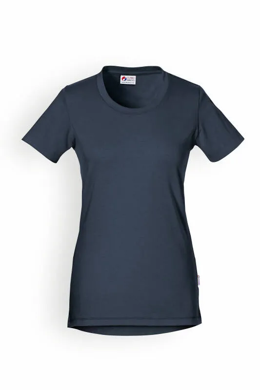 CORE T-shirt Femme - Encolure ronde bleu navy