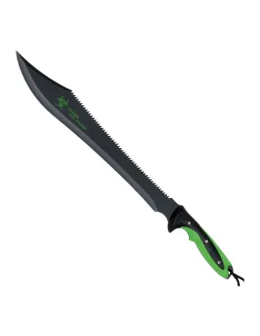 Coupe-canne machette tactique acier noir Zombie Dead ⚔️ Boutique Épées