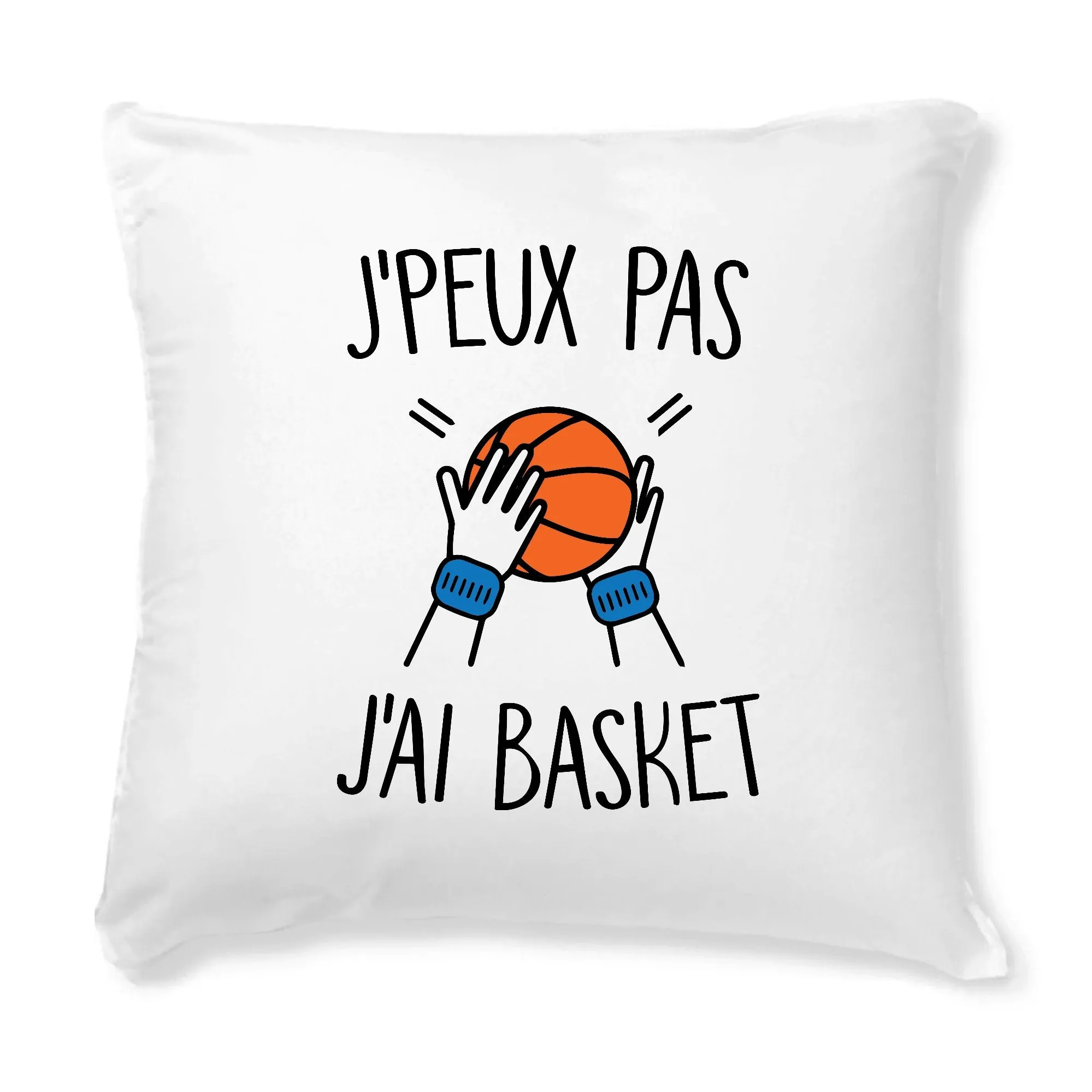 Coussin J'peux pas j'ai basket