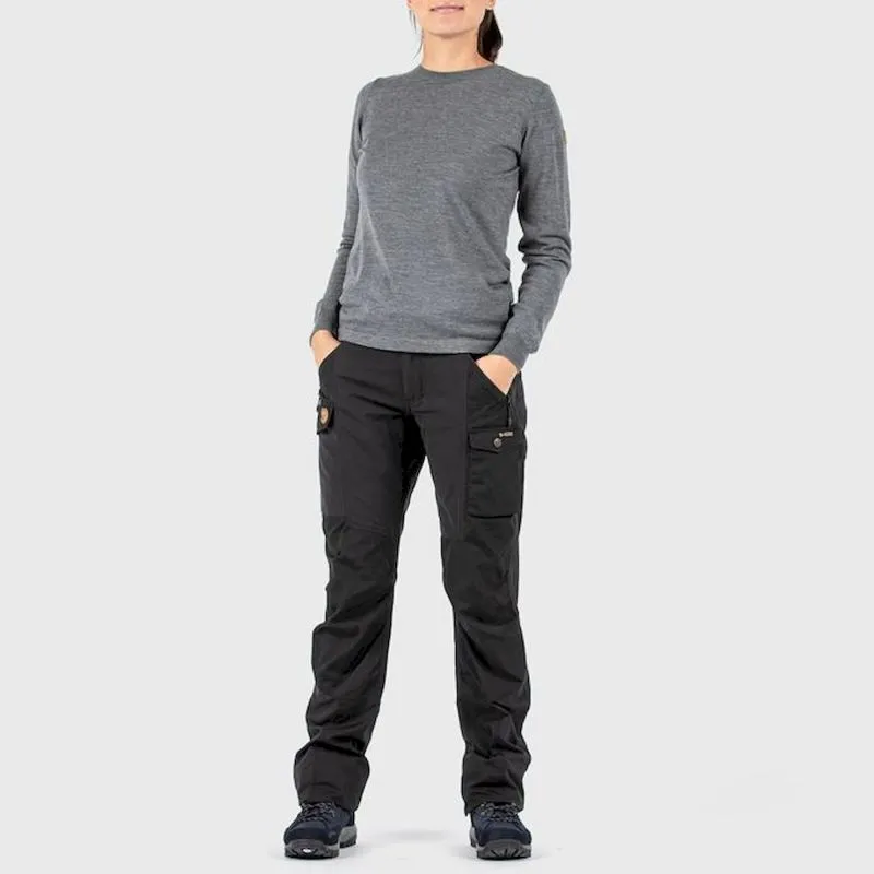 Fjällräven Nikka Trousers Curved - Pantalon trekking femme | Hardloop