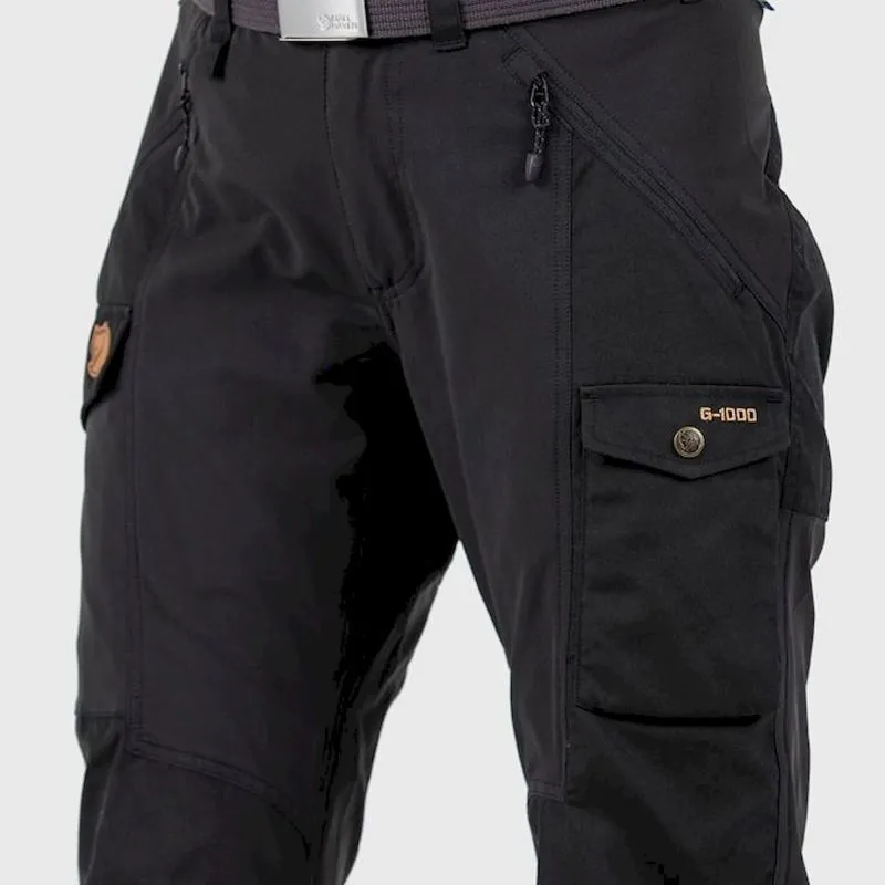 Fjällräven Nikka Trousers Curved - Pantalon trekking femme | Hardloop