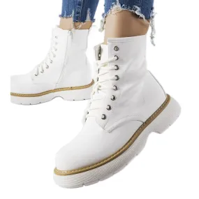 Inna Bottines Benvenuto classiques blanches