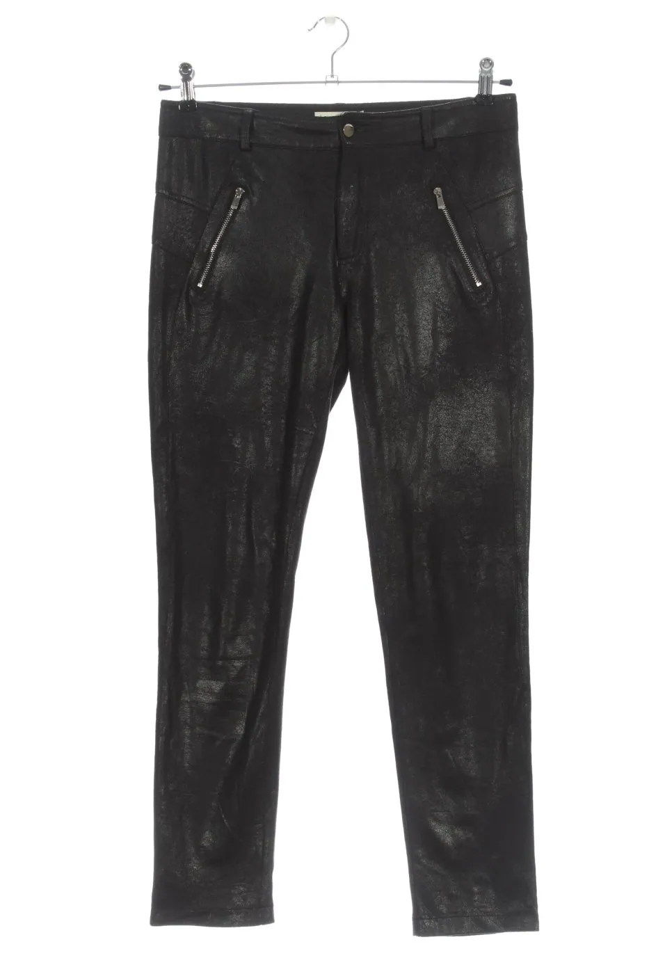 Laura Jo Pantalon en jersey noir style extravagant