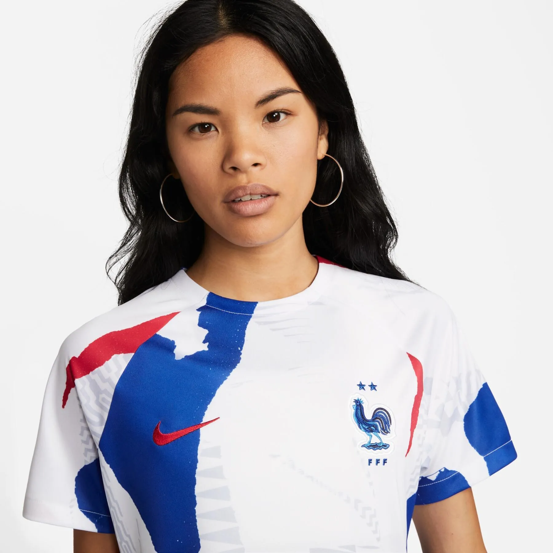 Maillot Prematch femme Coupe du monde 2022 France