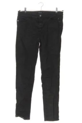 MARCCAIN Pantalon en jersey noir style décontracté