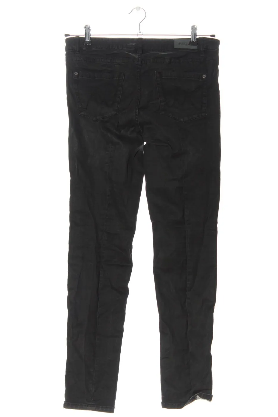 MARCCAIN Pantalon en jersey noir style décontracté