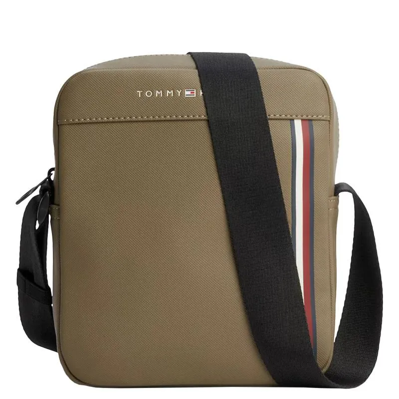 Mini sac reporter Tommy Hilfiger piqué texturé AM0AM11312