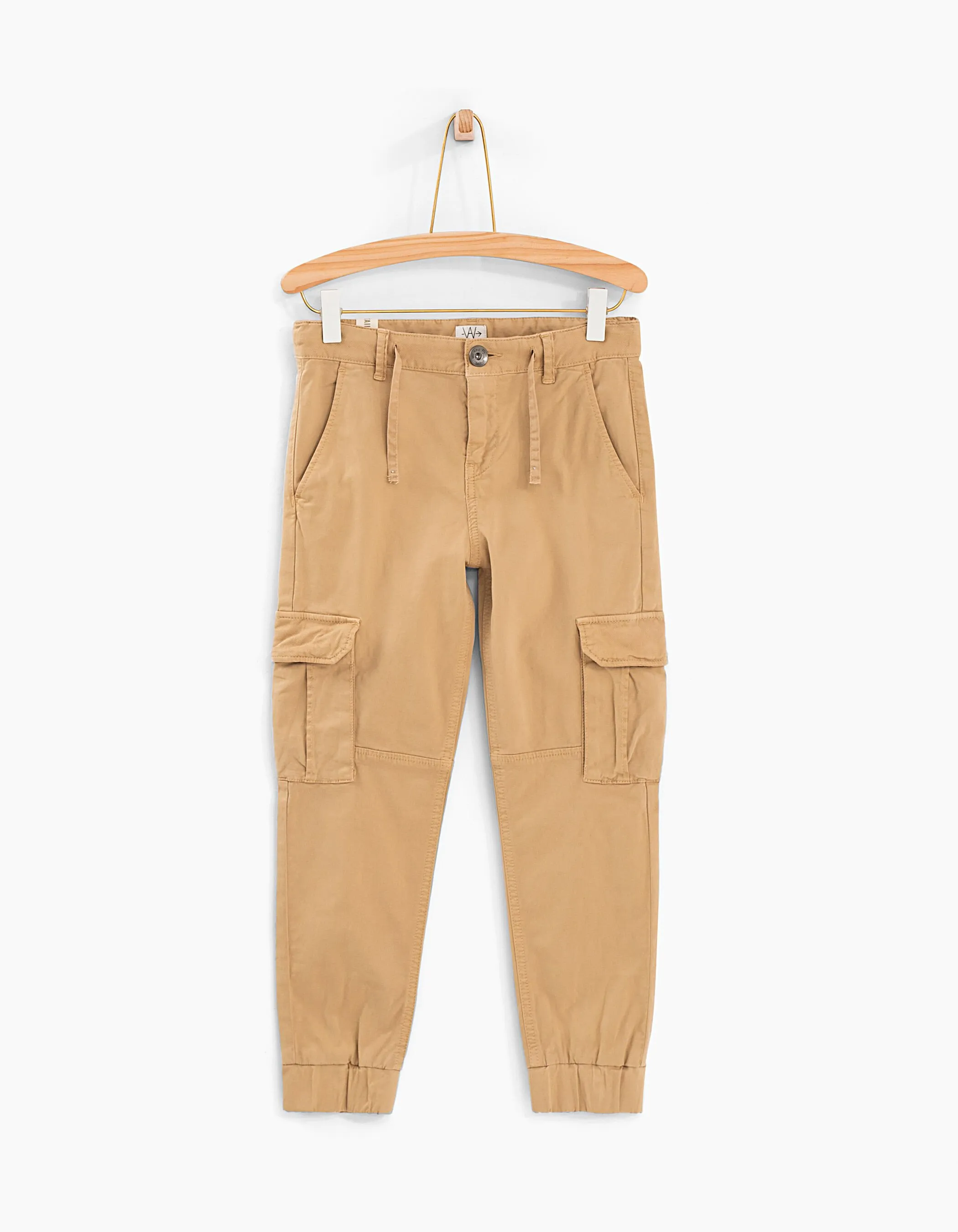 Pantalon battle camel avec bas élastiqués garçon 