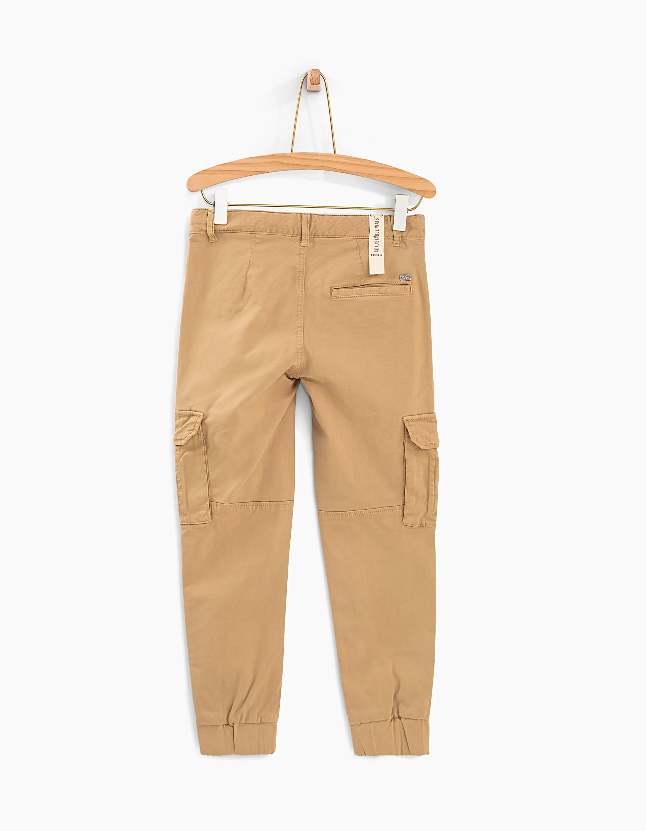 Pantalon battle camel avec bas élastiqués garçon 