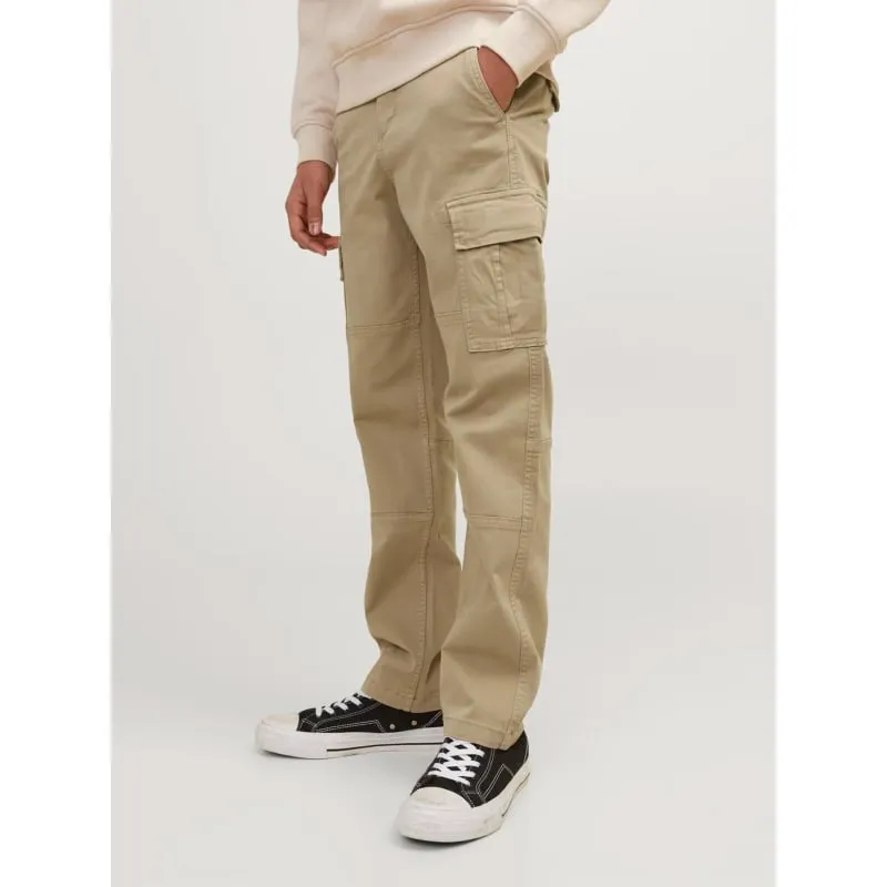 Pantalon cargo kane harlow gris garçon - Jack & Jones | wimod