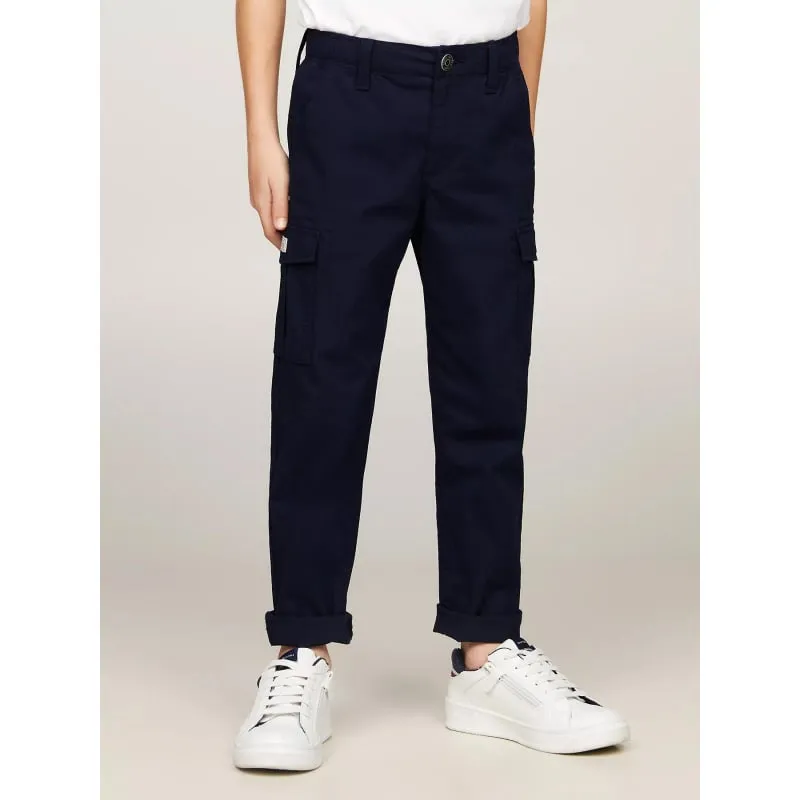 Pantalon cargo kane harlow gris garçon - Jack & Jones | wimod