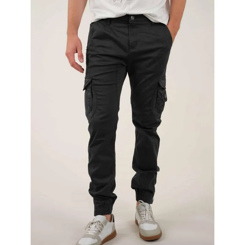 Pantalon cargo resséré noir homme - Project X Paris | wimod