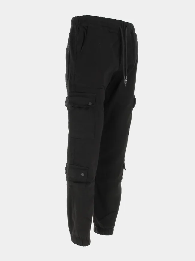 Pantalon cargo resséré noir homme - Project X Paris | wimod