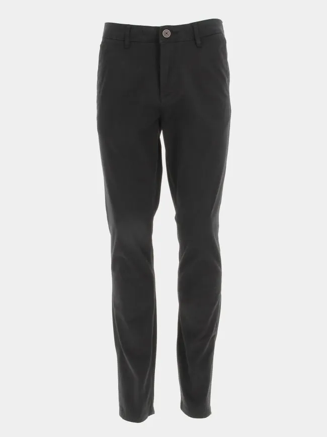 Pantalon chino marco bowie noir homme - Jack & Jones | wimod