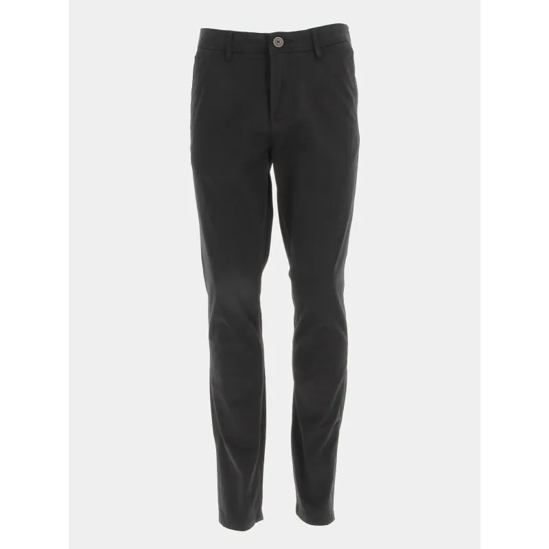 Pantalon chino marco bowie noir homme - Jack & Jones | wimod