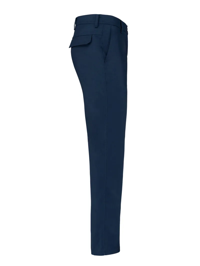 Pantalon de golf femme déperlant et léger bleu marine